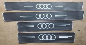 Car Door Sill Protector for Audi A1 A3 RS3 A4 A5 A6 A7 RS7 A8 Q3 Q5 Q7 R8,... - Picture 1 of 2