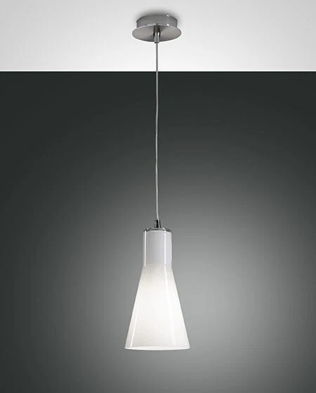 FABAS LUCE  2753-40-138 SOSPENSIONE DIANA E27 1X60W vetro soffiato - Immagine 1 di 1