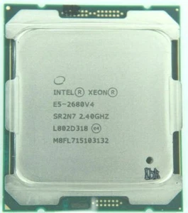 Intel Xeon E5-2680V4 CPU 14 Core 28 Threads LGA 2011-3 E5-2680 V4 CPU SR2N7 - Picture 1 of 3