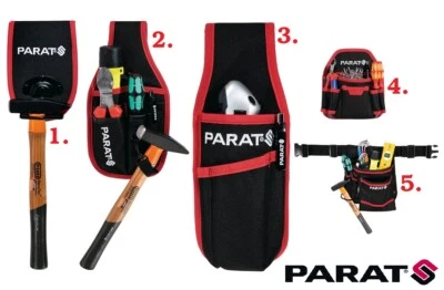 PARAT Hammerhalter,Gürteltasche,Messertasche,Nageltasche - Werkzeuggürtel etc.