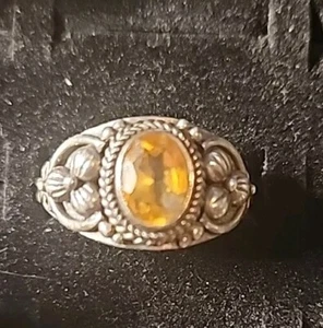 Ring SS 925 With Topaz Stone Size 8 - Bild 1 von 4