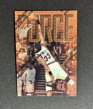 1997-98 Topps Finest Patrick Ewing #56 Basketball Card Knicks w/peel HOF