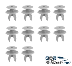 10x OEM Quality VW T4 T5 Transporter Grey Trim Panel Lining Clips 701867299 - Picture 1 of 2