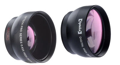 Opteka Wide Angle Macro and Telephoto Lens for Canon Fuji Nikon Sony 52mm - Image 1 of 4