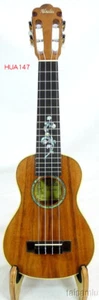Alulu solide Akazie-Taiwanesische Koa Konzert Ukulele, klassisches MOP Inlay, HUA147 - Bild 1 von 8
