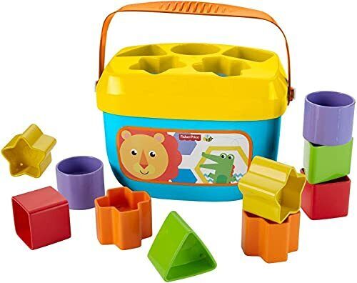 Stacking Toy Baby’S First Blocks Shapes For Sorting Play For Age 6 Month+,10-Pcs