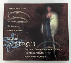 Weber: Oberon CD 1998 2 Disc Set Opera Booklet Berlin Orchestra Marek Janowski - Picture 1 of 9