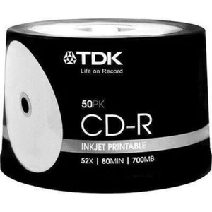 10 pcs TDK GOLD top blank CD-R media 52X CD -R CDR GOLD colour limited stock - Picture 1 of 1