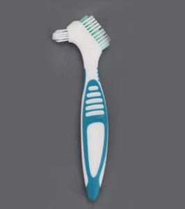 5Pack Denture Cleaning Brush Multi-Layered Bristles False Teeth Ergonomic Rubber - Picture 1 of 11