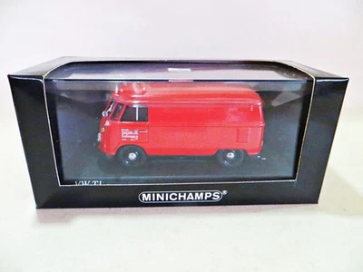 MINICHAMPS 430052270 'VW T1 KASTENWAGEN FEUERWEHR SOLINGEN FIRE' 1:43. MIB/BOXED - Image 1 of 4