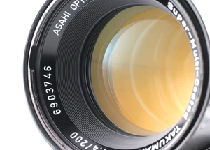 [Top Mint Optics] Pentax SMC TAKUMAR 6x7 200mm f4 MF Lens 6x7 67 II from JAPAN - Picture 1 of 11