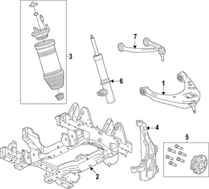 Genuine GM Lower Control Arm 85091559 - Picture 1 of 1