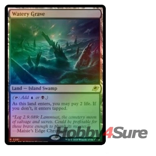 Foil Watery Grave M/NM Magic: The Gathering MTG Edge Of Eternities - Image 1 of 1
