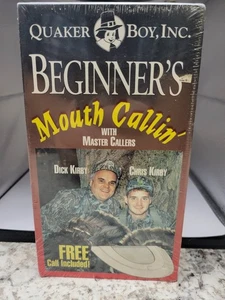 Beginner's Mouth Callin' VHS Hunting Tutorial Dick & Chris Kirby Quaker Boy - Picture 1 of 2