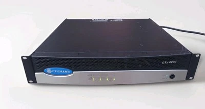 Crown Audio CTS-4200 Four-Channel Power Amplifier 2U Rackmount - Image 1 of 4