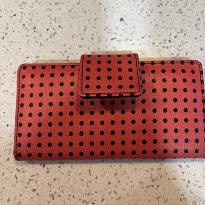 Бумажник Fossil выпуск No 1954 черный белый в горошек  - Изображение 1 из 4