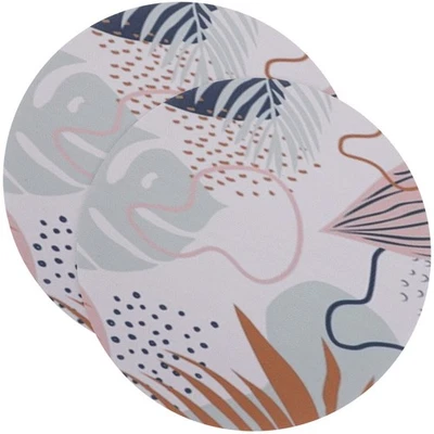  2 Pcs Tappetino Per Mouse Da Gioco Verde Piccolo Rotondo Antiscivolo - Immagine 1 di 4