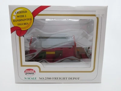 Model Power N SCALE #2580 FREIGHT DEPOT NIB - Image 1 of 4