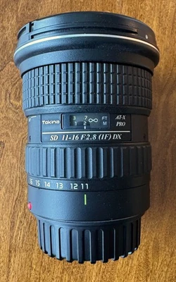 [Top MINT] Tokina AT-X PRO SD 11-16mm F2.8 IF DX Fisheye Lens for Canon EF - Image 1 of 4