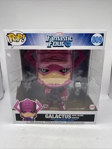 Funko Pop Marvel Fantastic Four 10 pulgadas Galactus (metálico) con Silver Surfer - Imagen 1 de 7