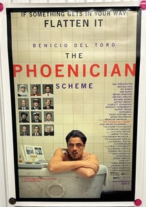 Phoenician Scheme Wes Anderson |Original Movie Poster 27X40 Official DS - Picture 1 of 2