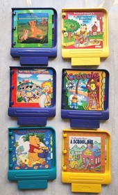 Lot of 6 Sega Pico Storyware Cartridges Lion King Pooh Berenstain Bears Crayola
