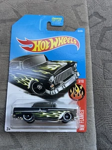 ¡Nuevo Chevy L 2017 Hot Wheels '55! Hw Flames Series! #E6 - Imagen 1 de 5