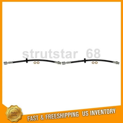 2 mangueras de freno de línea de freno traseras para Ford Transit-150 Transit-250 Transit-350 2015 Foto 1 de 4