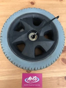 Invacare Leo 4mph Mobility Scooter Front Wheel & Solid Tyre - Parts A - Picture 1 of 7
