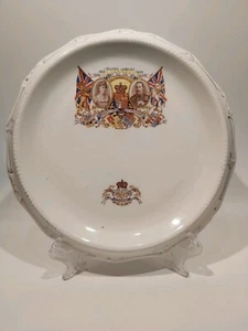 King George & Queen Mary Silver Jubilee Commemoration Serving Plate, Appr.27cm - Picture 1 of 12