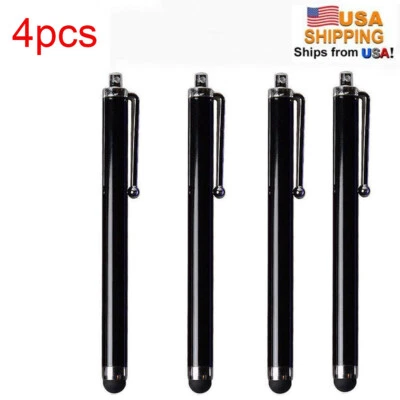 4X Metal Stylus Pen Touch Screen For Tablet Mobile Phone iPad iPod PC Universal - Image 1 of 4