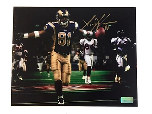 Foto firmata Az-Zahir Hakim 8x10 COA iscrizioni autografo Az Rams Warner - Foto 1 di 5