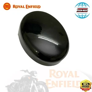 Royal Enfield Tapa Resonador Negro c350 para Classic 350 (801607) - Imagen 1 de 4