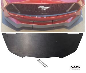 PP1 FRONT SPLITTER+2 SUPPORT RODS for 2018-2020 MUSTANG GTs (non PP) & EB 