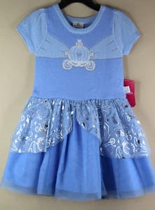 Disney Princess Cinderella Baby Toddler Girl 4T Cosplay Dress TuTu - Picture 1 of 4