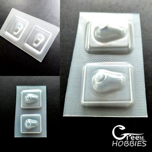 RC 1/10 AIR DUCT WINDOW UNIVERSAL Clear Intake Drift Onroad Touring Car - Picture 1 of 6