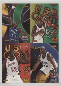 1996 Skybox USA Basketball Quads Shaquille O'Neal #Q7 HOF
