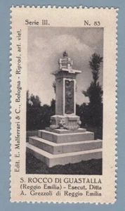 ER7189 Erinnofili propaganda Monumenti ai Caduti: III-83 S. Rocco di Guastalla ( - Bild 1 von 1