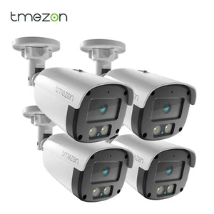 TMEZON 4PCS 1080P Bullet CCTV Security Camera Outdoor Home 100ft IR Night View - Picture 1 of 18
