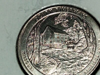 Mint Error Coin 2017 p Ozark Riverways DDR Small Window - Image 1 of 4