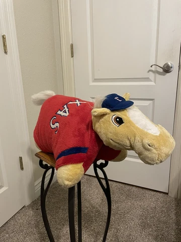 Texas Rangers Pillow Pet 13x20" Plush MLB Baseball Mascot Cover