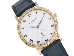 Patek Philippe Calatrava 18ct Gold Watch - 3919 with Box & Certificate - Picture 1 of 3