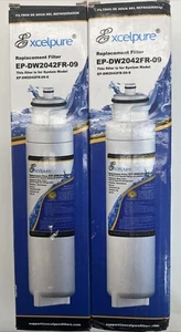 Excelpure EP-4396508 Refrigerator Water Filter 2 pack-Fits Whirlpool KitchenAid - Picture 1 of 4