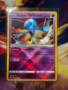Radiant Gardevoir 069/196 Lost Origin Pokemon TCG Rare Holo NM Fresh Pull - Picture 1 of 2