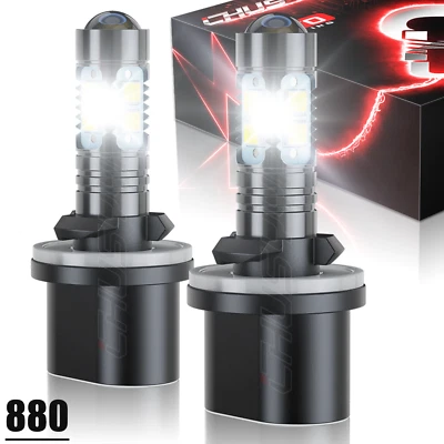 Bombilla antiniebla/de conducción LED DRL para Mitsubishi Galant 1999-2003 2X 880 Foto 1 de 4