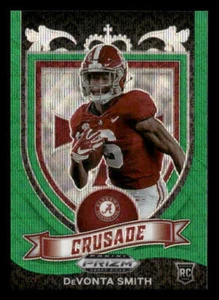 2021 Panini Prizm Draft Picks #165 DeVonta Smith Rookie Green Wave Alabama - Bild 1 von 2