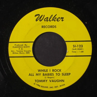 TOMMY VAUGHN: i'm through with women / while i rock all my babies to sleep 7" - Image 1 of 2