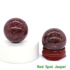 30MM Round Ball Gemstone Lots Mix Natural Crystal Sphere Health Globe Chakra 1PC