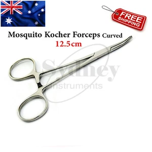 Dental Locking Forceps Mosquito Kocher Halsted Toothed Tissue Suture Pliers - Bild 1 von 3