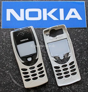 ORIGINAL NOKIA 8210 A-COVER GEHÄUSE OBERSCHALE HOUSING FACIA FRONT ASSY WHITE - Picture 1 of 1